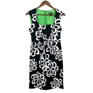 Jessica Howard Floral Sleeveless Shift Dress Size 8